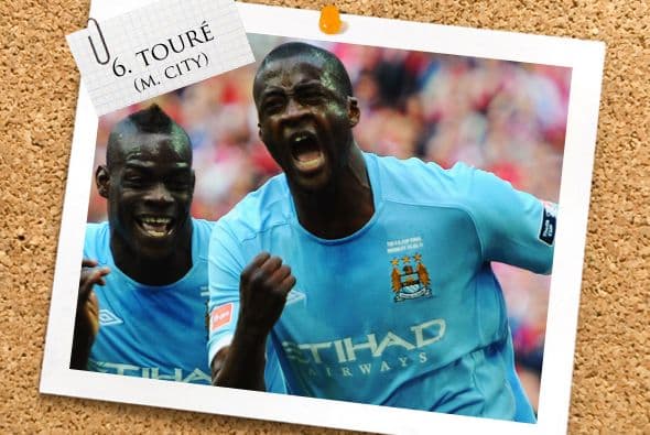 Seguimos con Yaya Touré, el volante del Manchester City.
