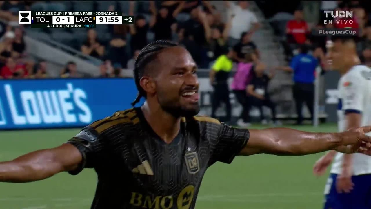 ¡Golazo enfermo del LAFC! Eddie Segura rompe el empate al minuto 91
