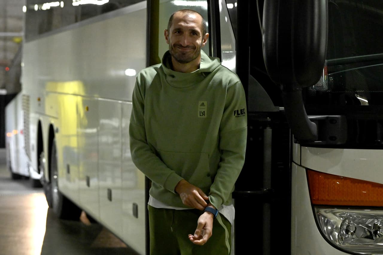 Giorgio Chiellini, también presente en LAFC.
