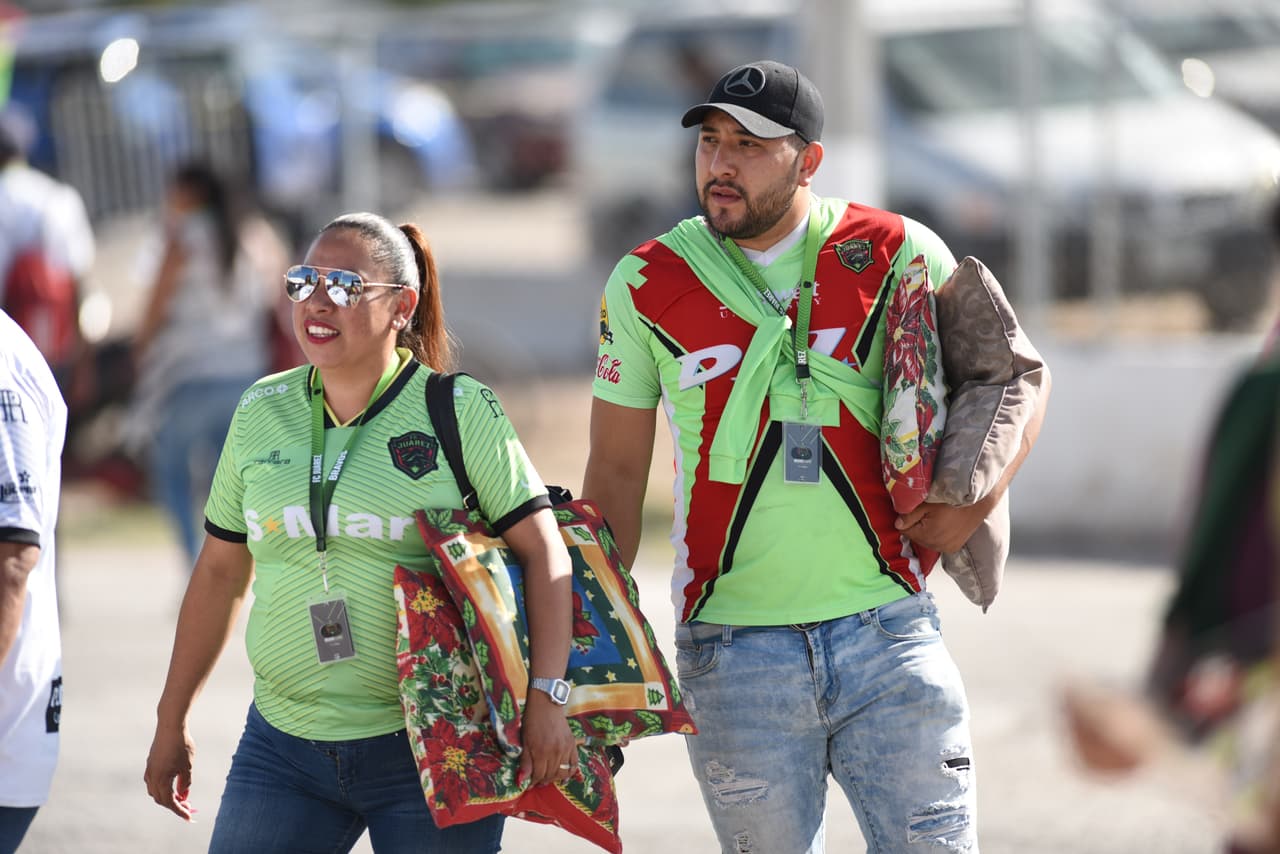 Los aficionados de ambas escuadras de dan cita en el Estadio Olímpico Benito Juárez para disfrutar de un ambiente sin igual.
