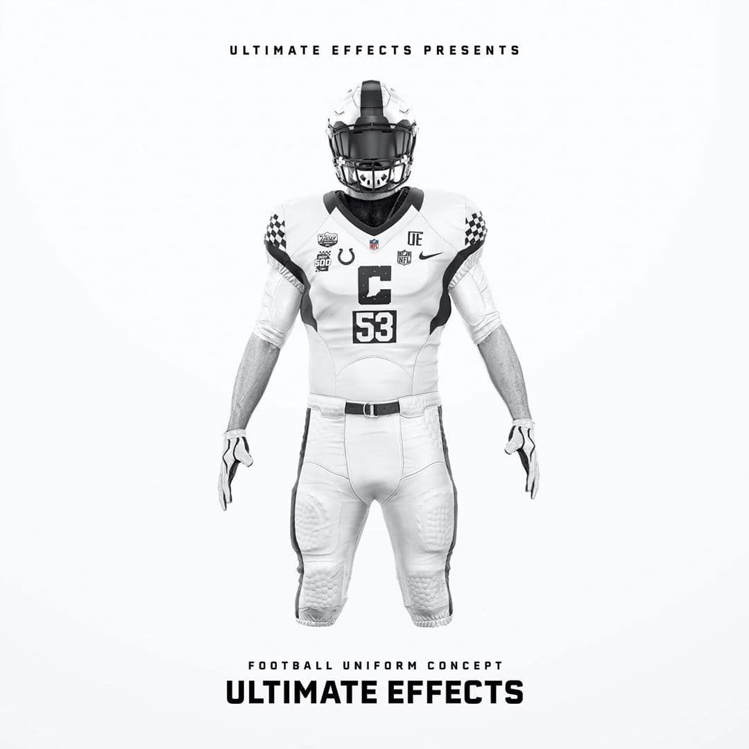 Indianapolis Colts - Está inspirado en las 500 Millas de Indianápolis.