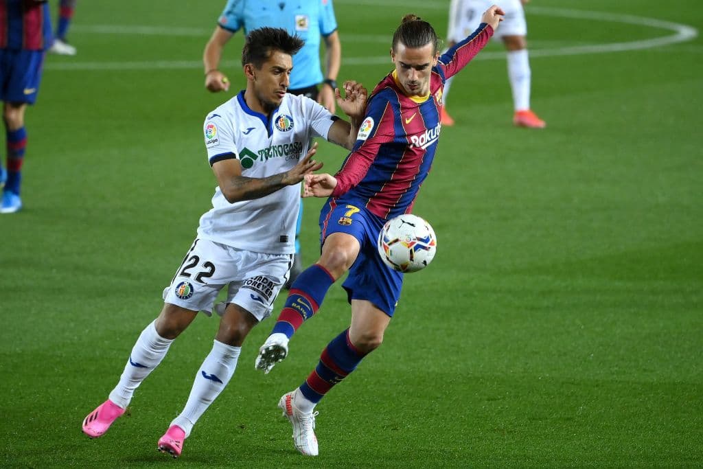 Leo Messi, Antoine Griezmann y Ronald Araujo, son los emcargador de marcar para el Barcelona en la victoria 5-2 sobre el Getafe.