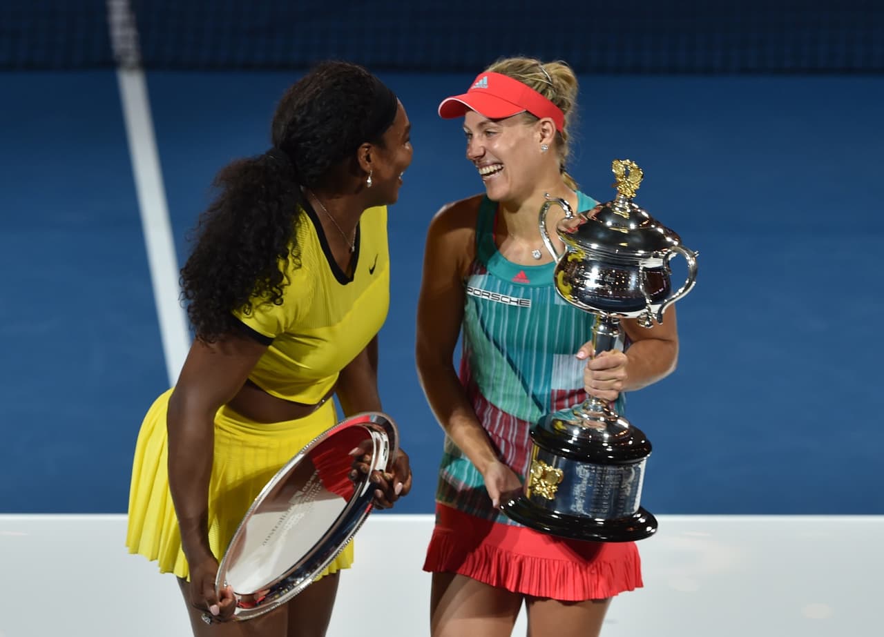 Angelique Kerber sorprendió a Serena Williams en la final del Abierto de Australia