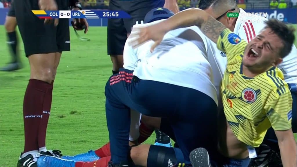 Nicolás Benedetti se lesiona en Colombia