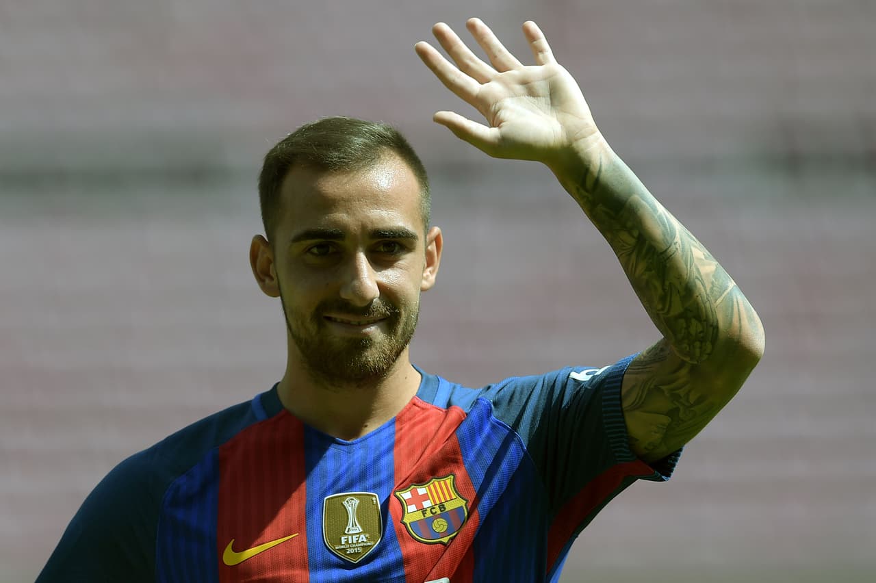 Paco Alcácer: "Será un privilegio crecer al lado de Luis, Leo y Neymar"