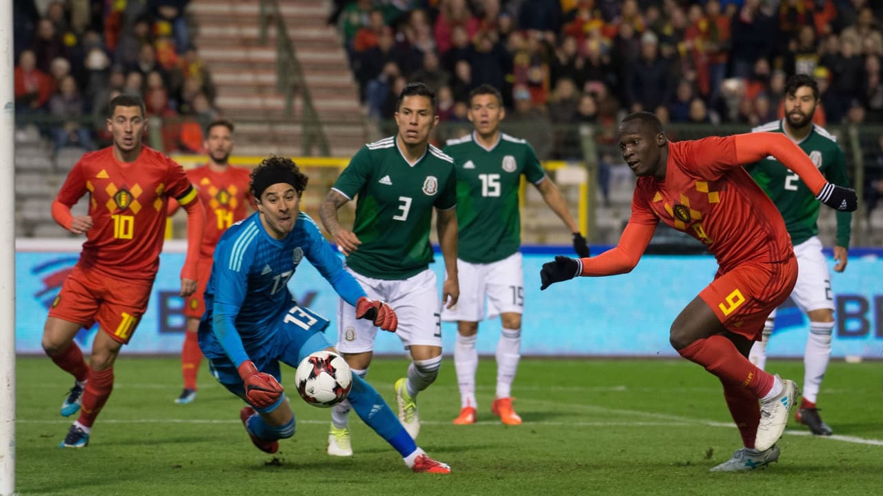 La defensa de México quedó exhibida por el ataque de Bélgica en ensayo de cara al Mundial