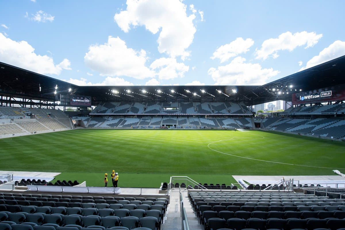 Todo está a punto para la apertura ante New England Revolution.