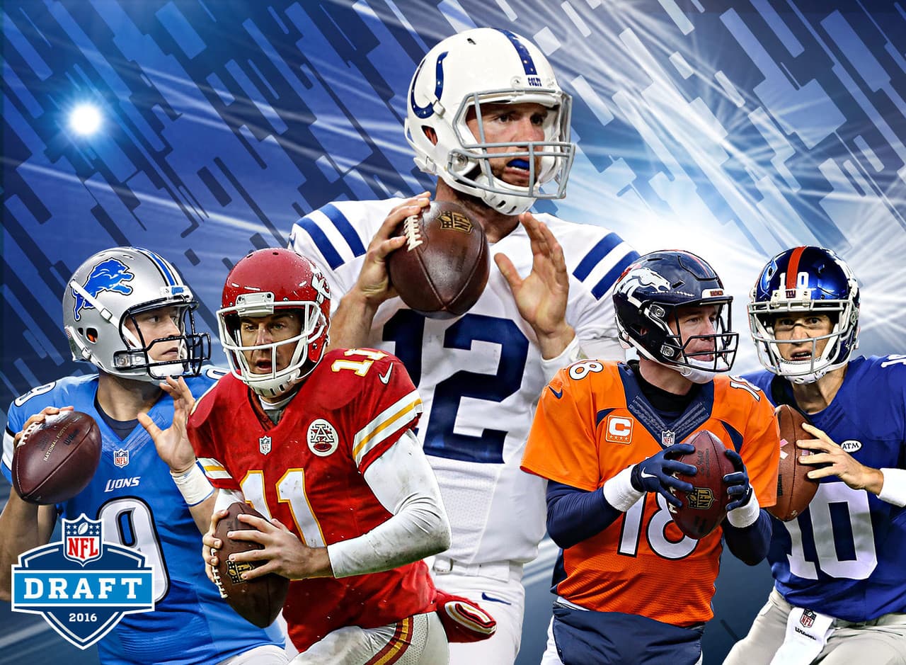 11.- Lento inicio.- Los Rams deben elejir a un QB primero global. De los nueve pasadores titulares en la NFL en 2015 que fueron seleccionados primeros globales en un Draft, solo Andrew Luck tuvo una marca ganadora (11-5) y llegó a los playoffs en su año de novato. Peyton Manning (1998), Eli Manning (2004), Alex Smith (2005) y Matthew Stafford (2009) tienen un récord combinado de 8-32 como novatos titulares.