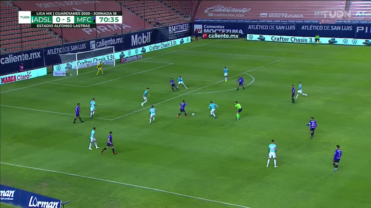 ¡TIRO ATAJADO! disparo por ["César"] ["Huerta"].