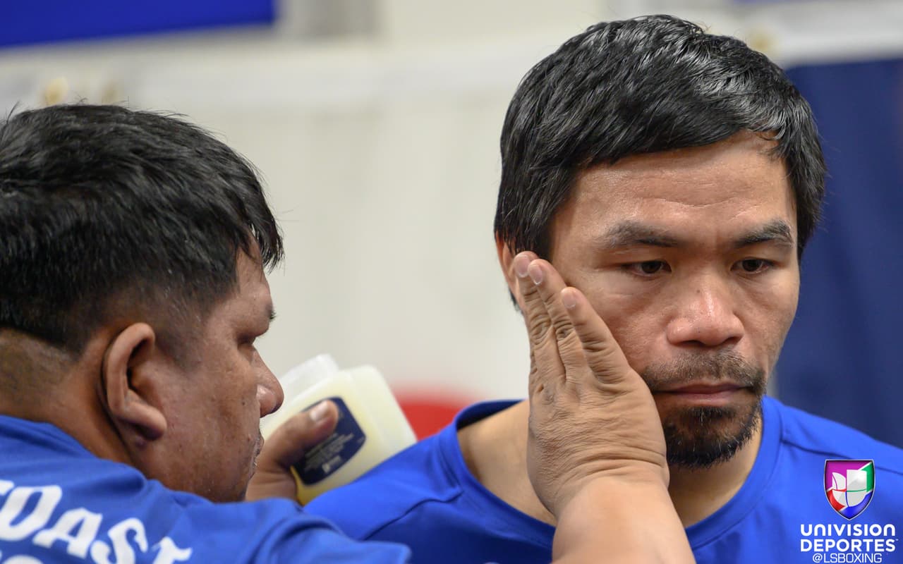 Manny Pacquiao y Adrien Broner se enfrentarán el sábado 19 de enero en el MGM Grand de Las Vegas por la faja AMB wélter del filipino.