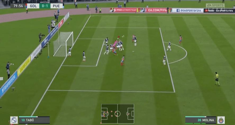 Cayeron las Chivas del 'Nene' Beltrán 0-1 con el Puebla de Ormeño que se mete en zona de Liguilla en el torneo virtual de la eLiga MX.