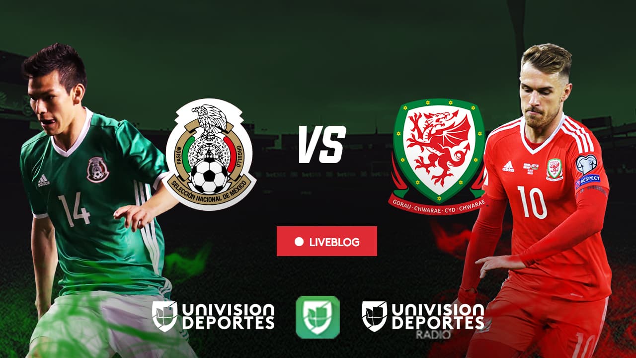 México vs Gales.