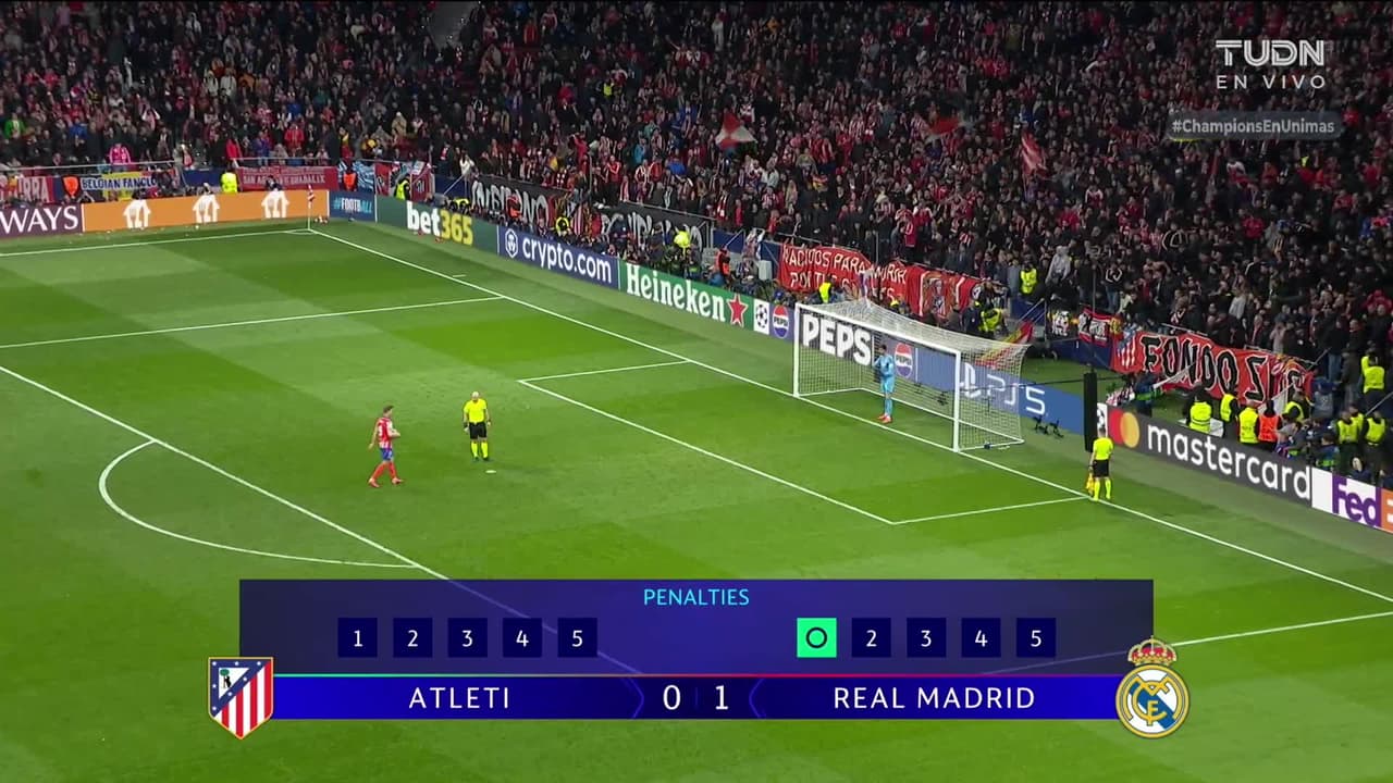 ¡GOL!  anota para Atlético de Madrid. Alexander Sørloth
