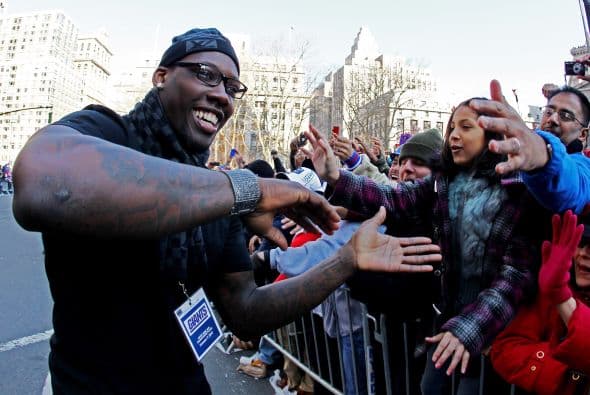 Otro de los más vitoreados fue el ala defensivo Jason Pierre-Paul.