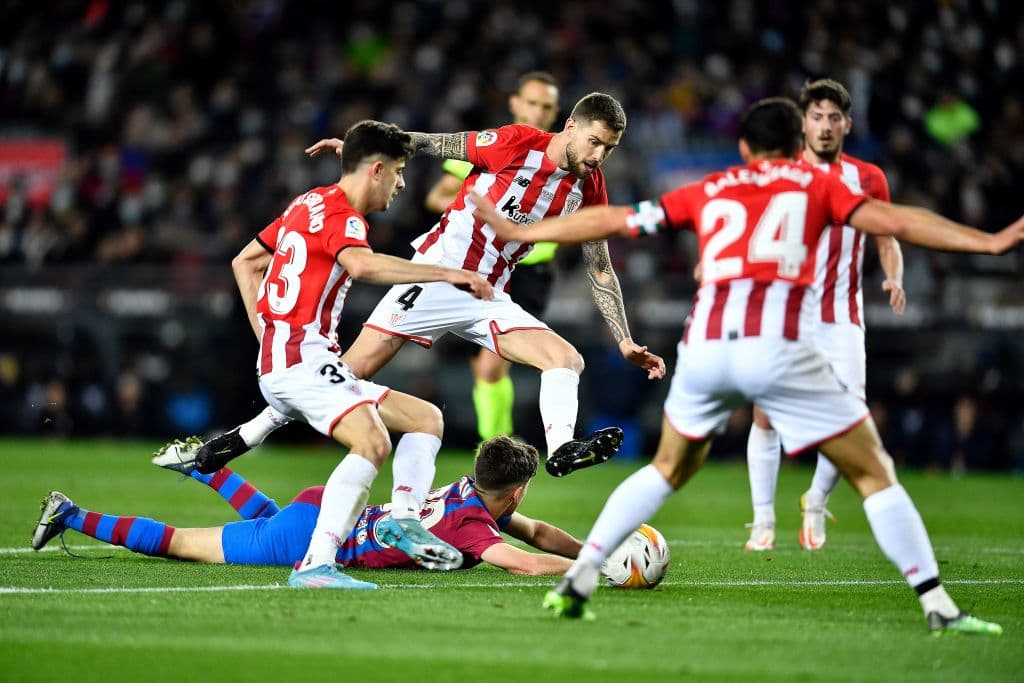 Barcelona agarra ritmo y golea al Athletic 4-0 durante la J26 en La Liga. Aubameyang, Dembele, de Jong y Depay fueron los goleadores de la tarde y suman un triunfo mas en semana dorada para los blaugrana.
