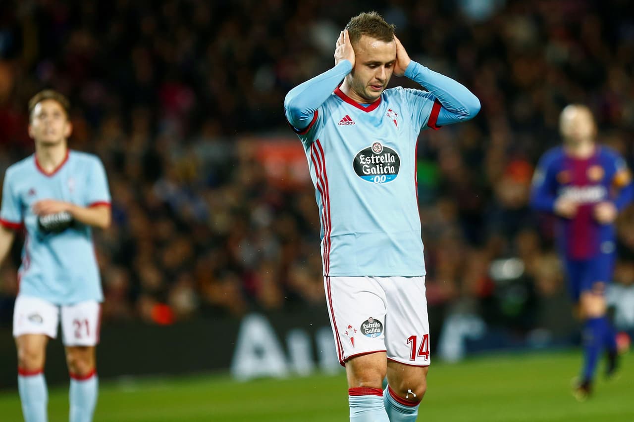 El segundo tiempo comenzó cuesta arriba para Celta de Vigo, pues con la serie en contra 5-1 parecía imposible una remontada.