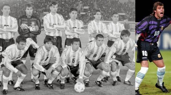 A nivel histórico, el argentino Ignacio González llegó a usar el 10 durante una Copa América.