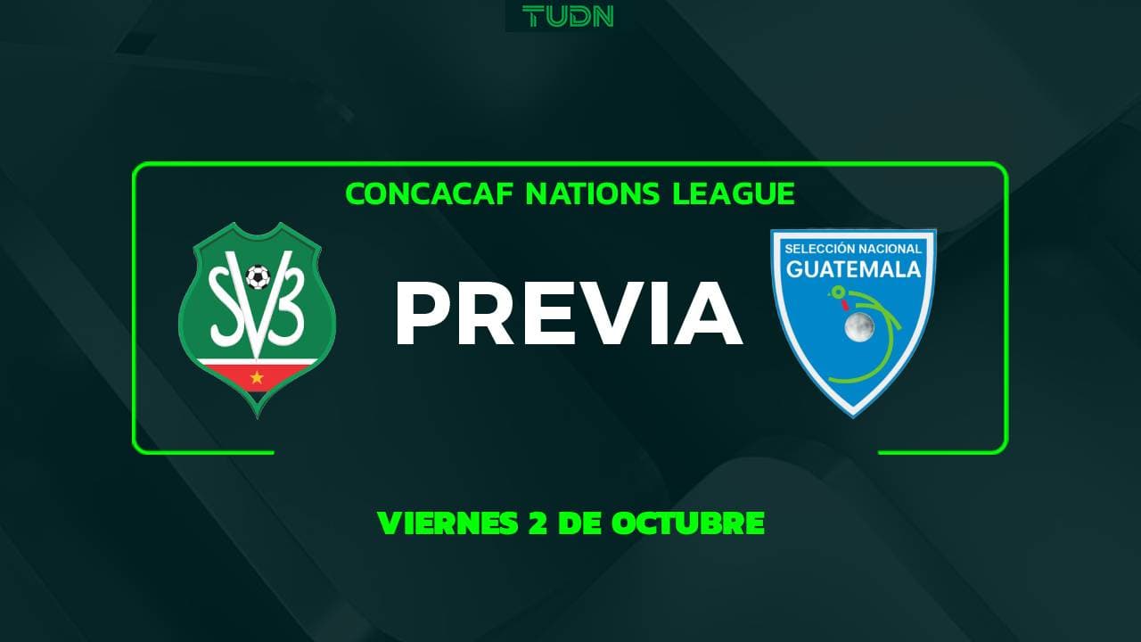 Surinam vs. Guatemala: A qué hora y dónde ver el partido de la Concacaf Nations League 2026-2027