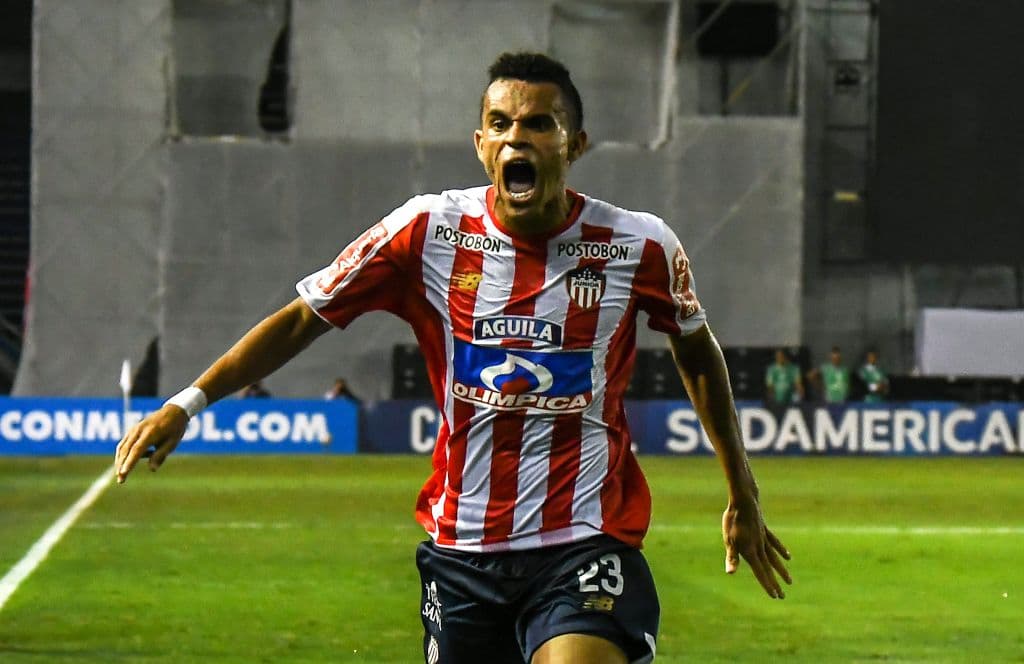 Luis Díaz debutó con Junior de Brranquilla el 6 de julio de 2017 ante Once Caldas por la Copa Colombia. Brilló frente a Millonarios y Cerro Porteño, donde anotó su primer gol con el club. En marzo de 2018 marcó su primer doblete y, meses después, fue protagonista en la histórica final de la Copa Sudamericana donde el equipo cafetalero perdió en penales.