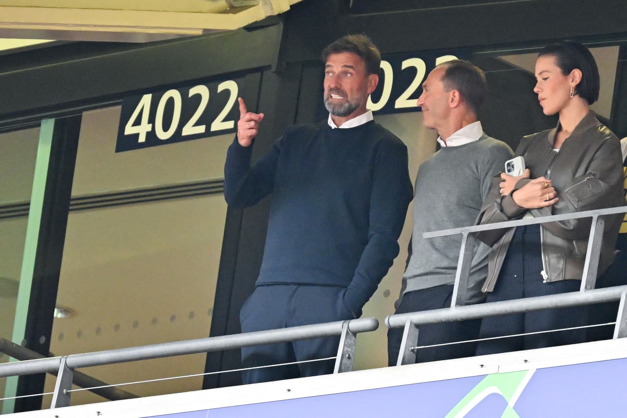 Klopp en la Final de Champions League.