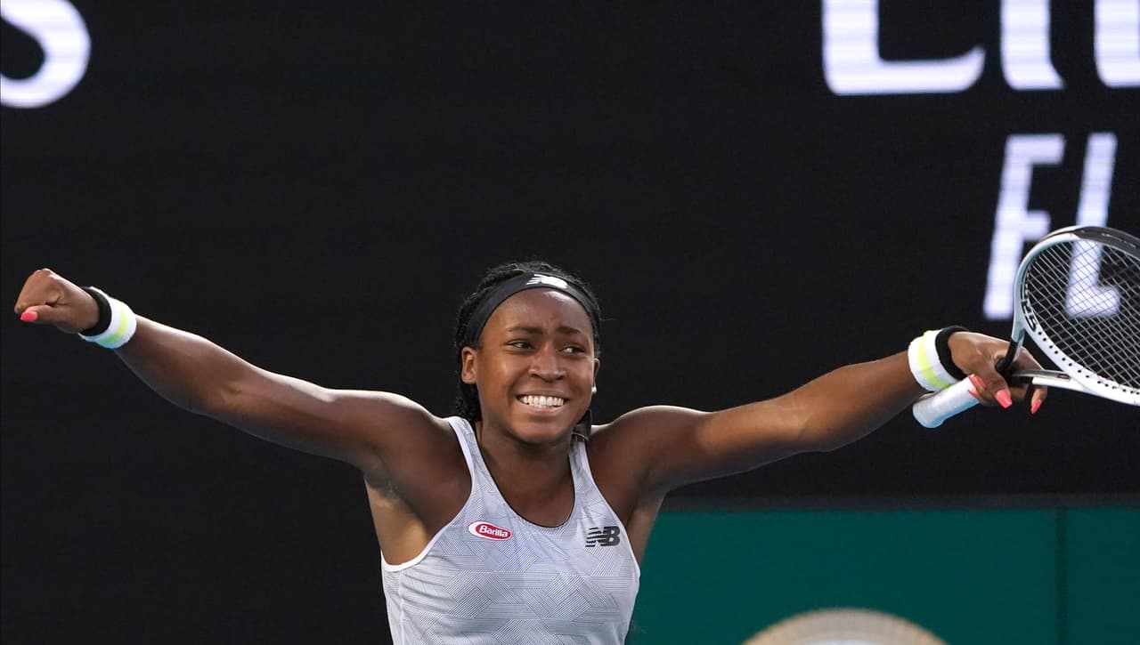 Coco Gauff, tenis, 16 años. Esta pequeña ha vencido a leyendas del tenis y en los eventos más emblemáticos de este deporte. Sin duda será la número uno en el futuro.