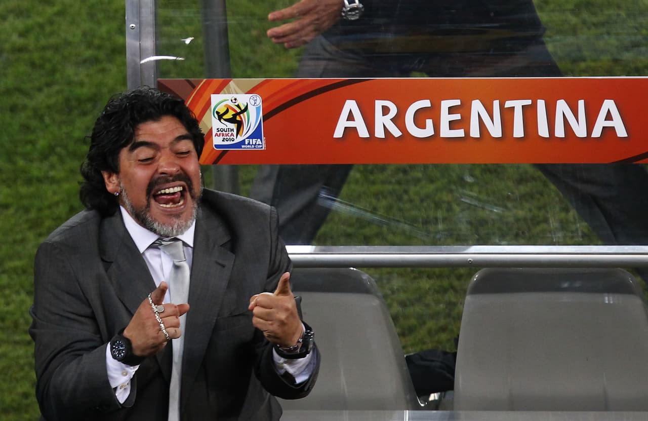 Uno de sus momentos más felices de la Copa fue el gol de Martín Palermo ante Grecia. 
<i>El Titán</i> respondió a la confianza.