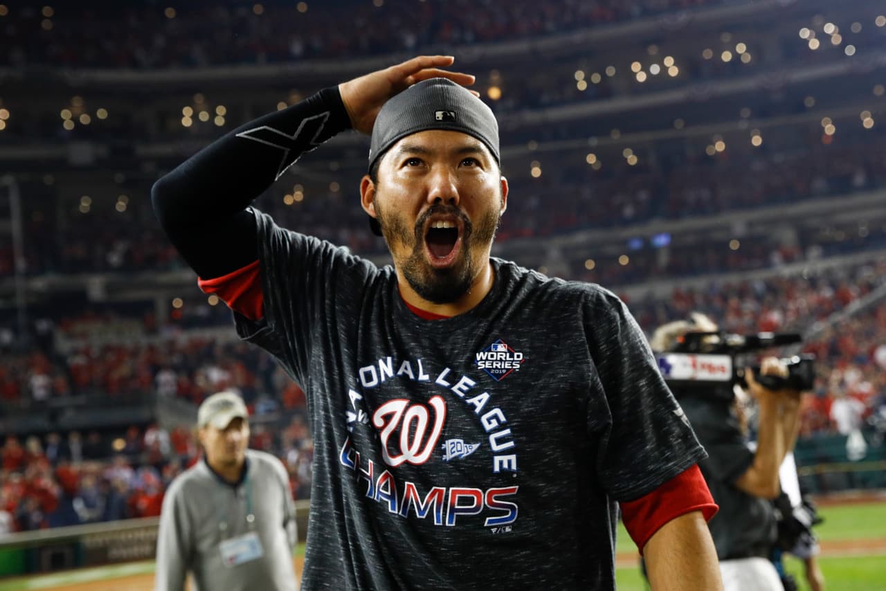 Con un marcador de 7-4, Washington Nationals pasan por primera vez a la Serie Mundial.