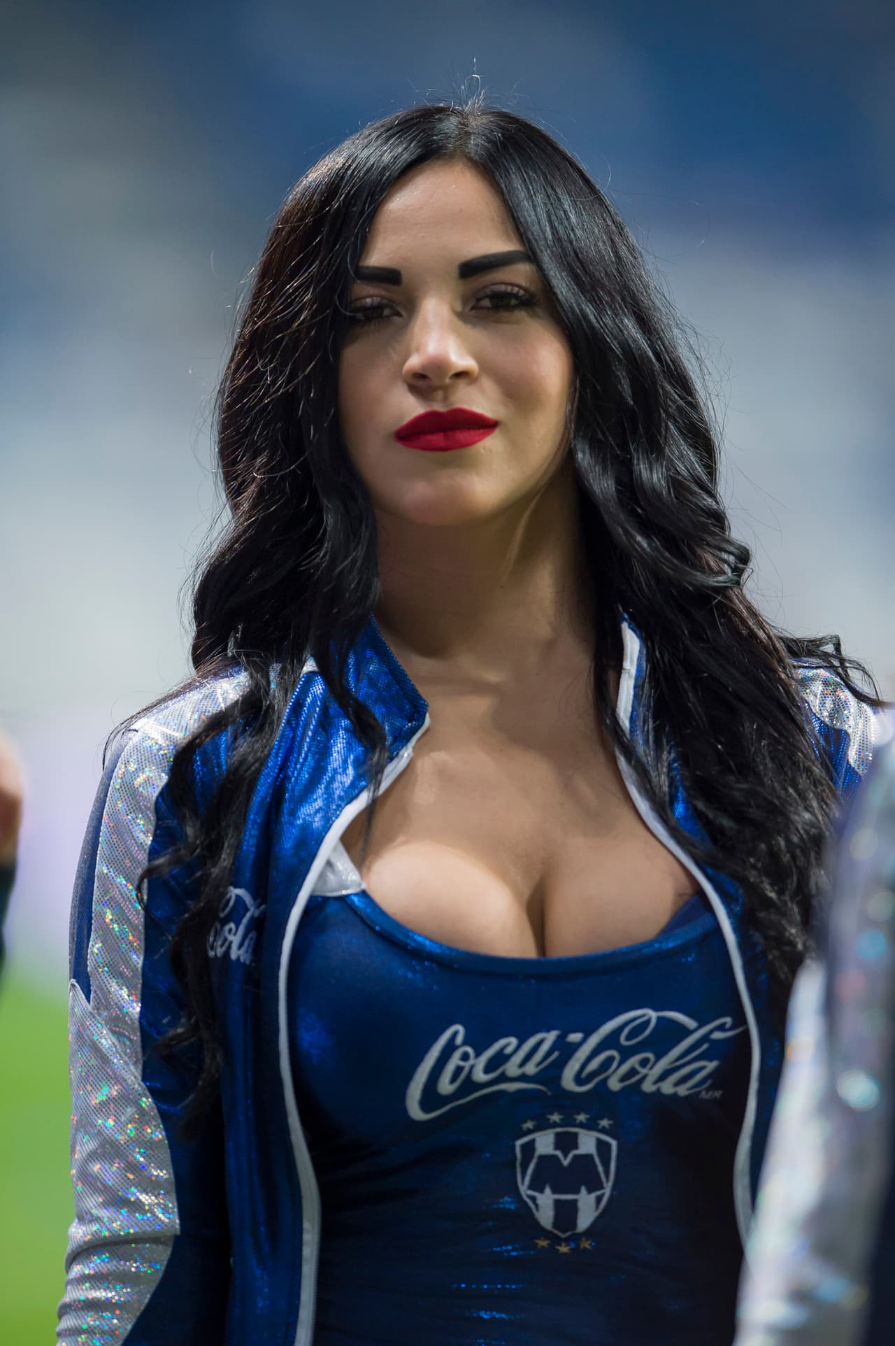 Como no podía ser de otra manera, la belleza en la final de la Copa MX se tomó el estadio BBVA Bancomer para engalanar la jornada.