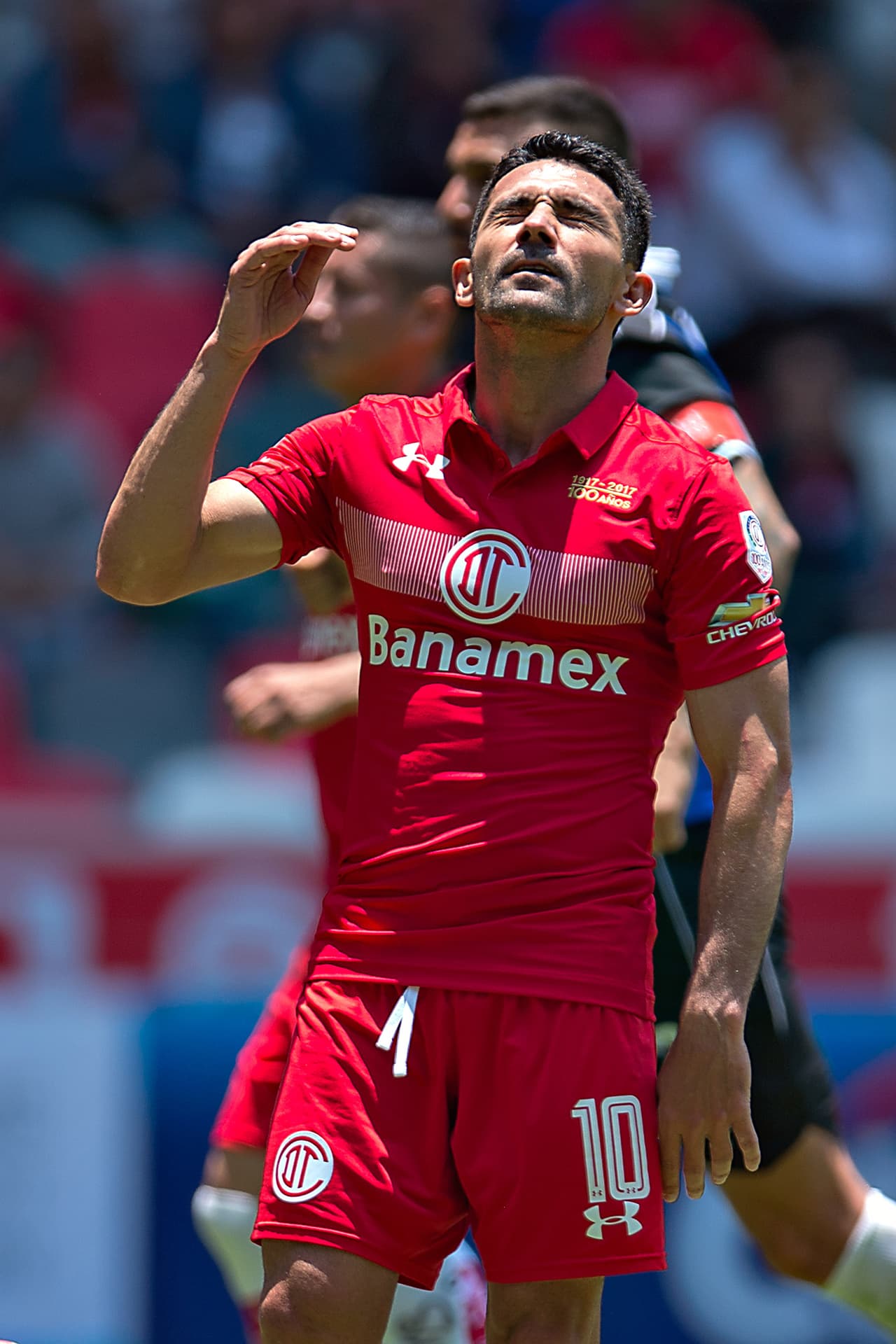 El festejo de Sinha fue agridulce. El jugador de origen brasileño falló un penal al minuto 83 que hubiera puesto a los Diablos al frente en el marcador.