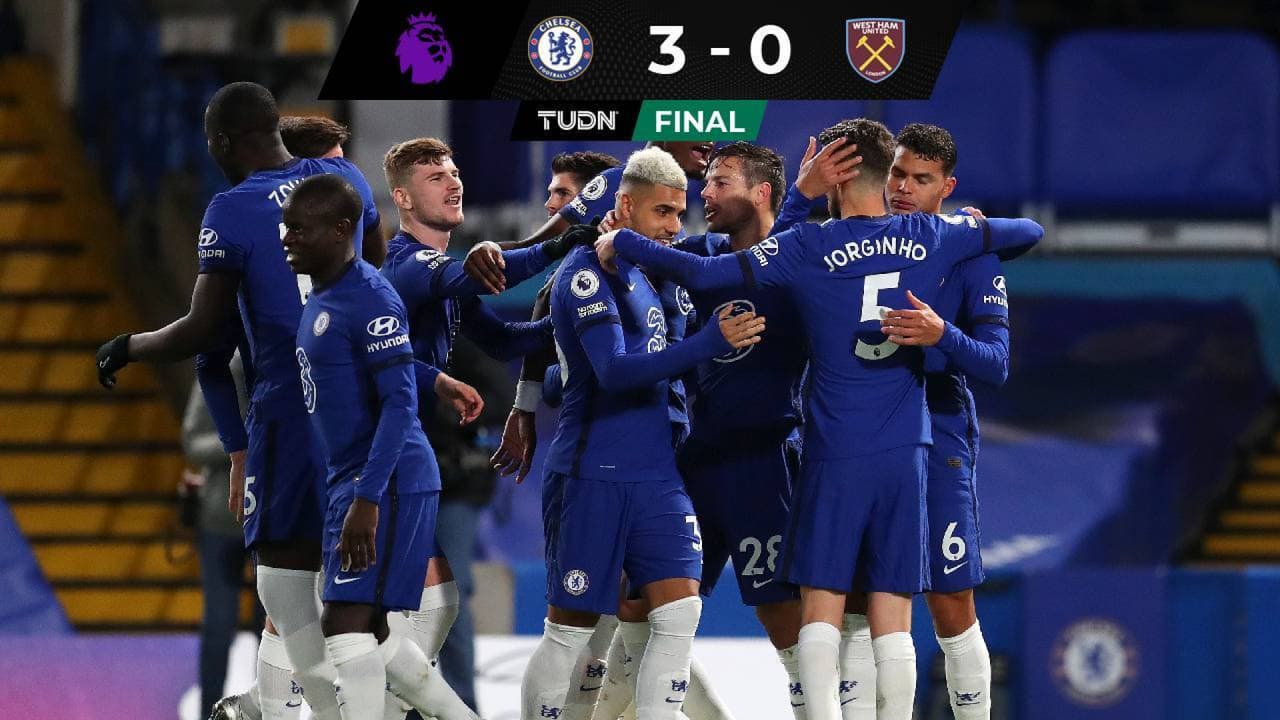 Chelsea golea al West Ham y deja atrás la mala racha