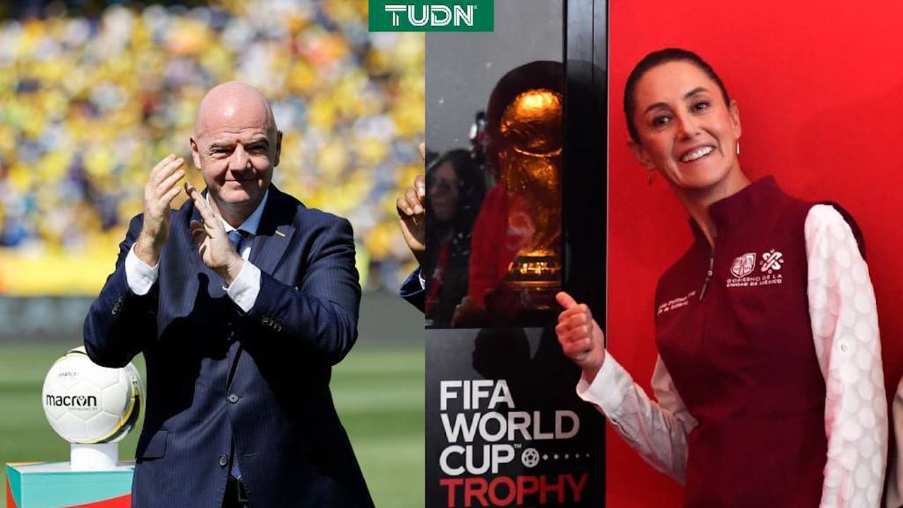 Gianni Infantino felicita a Claudia Sheinbaum tras ganar presidencia de México