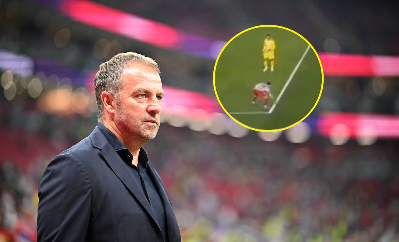 Champions League: Hansi Flick explota después de polémica arbitral en el Barcelona vs. Atlético