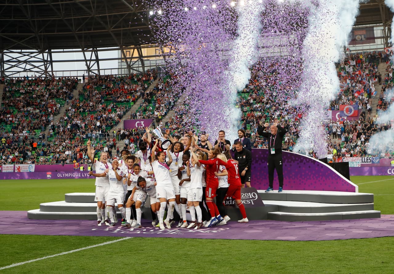 El Lyon levantó su cuarto título consecutivo, ampliando su récord a seis títulos europeos.