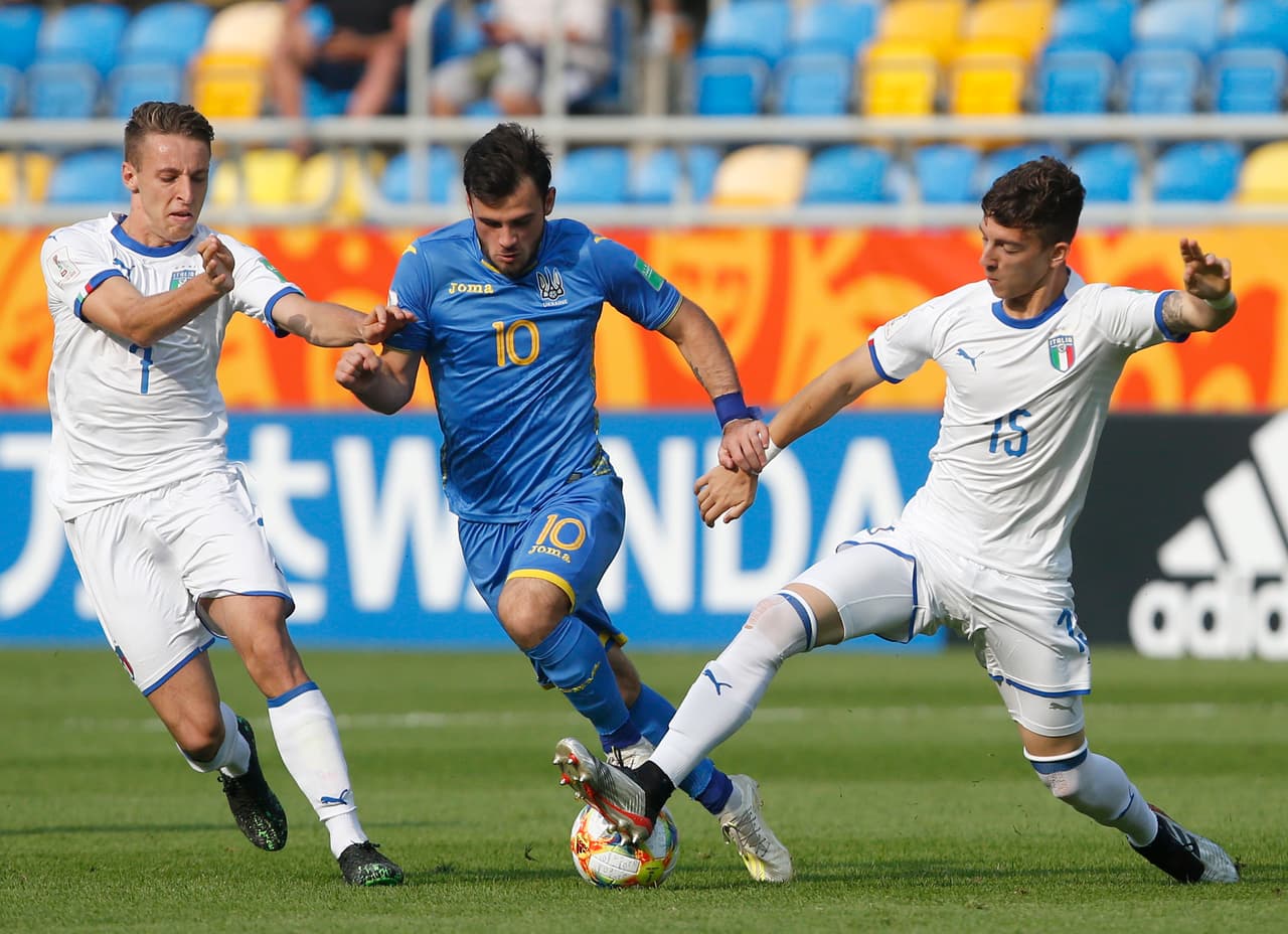La Azzurra fue dominada en el primer tiempo por su rival, aunque las llegadas a los arcos fueron escasas.