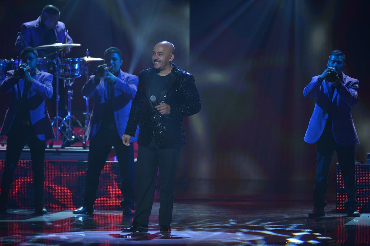 Lupillo Rivera tambiénn se hizo presente en la ceromonia.