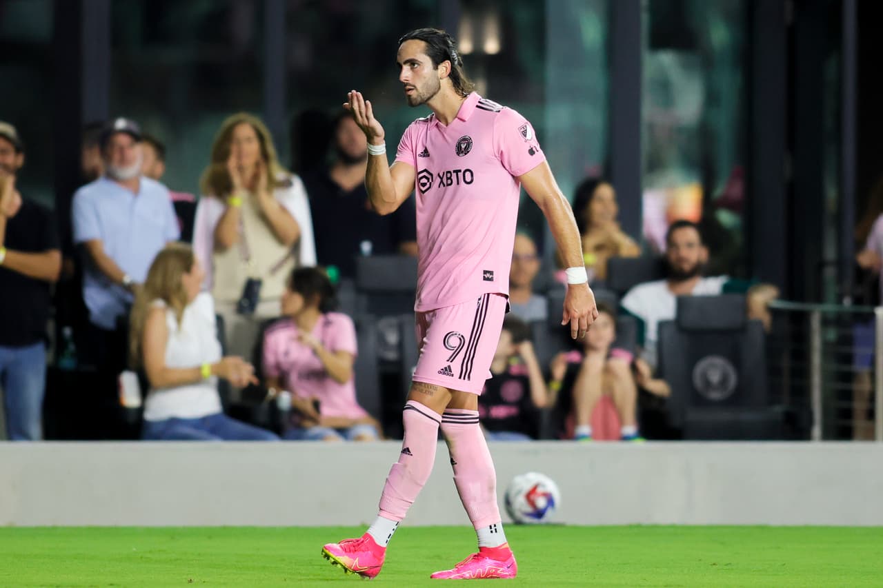 Leonardo Campana, el único punto alto de Inter Miami en el derbi ante Orlando City.
