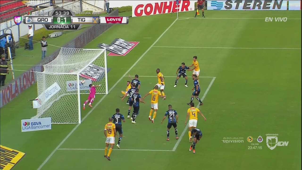 ¡Polémica! Gignac anota, pero en fuera de lugar