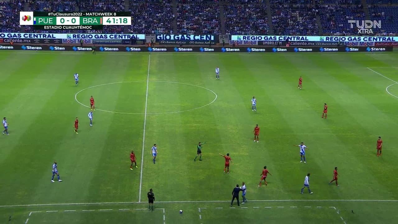 ¡TIRO ATAJADO! disparo por Lucão.