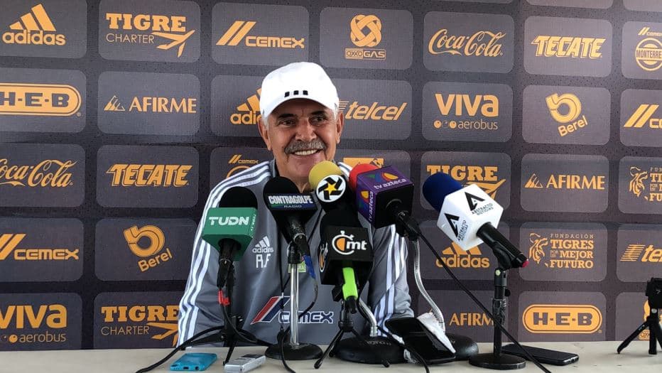 'Tuca' Ferretti sobre Tigres: "Estamos en el 50 por ciento apenas"