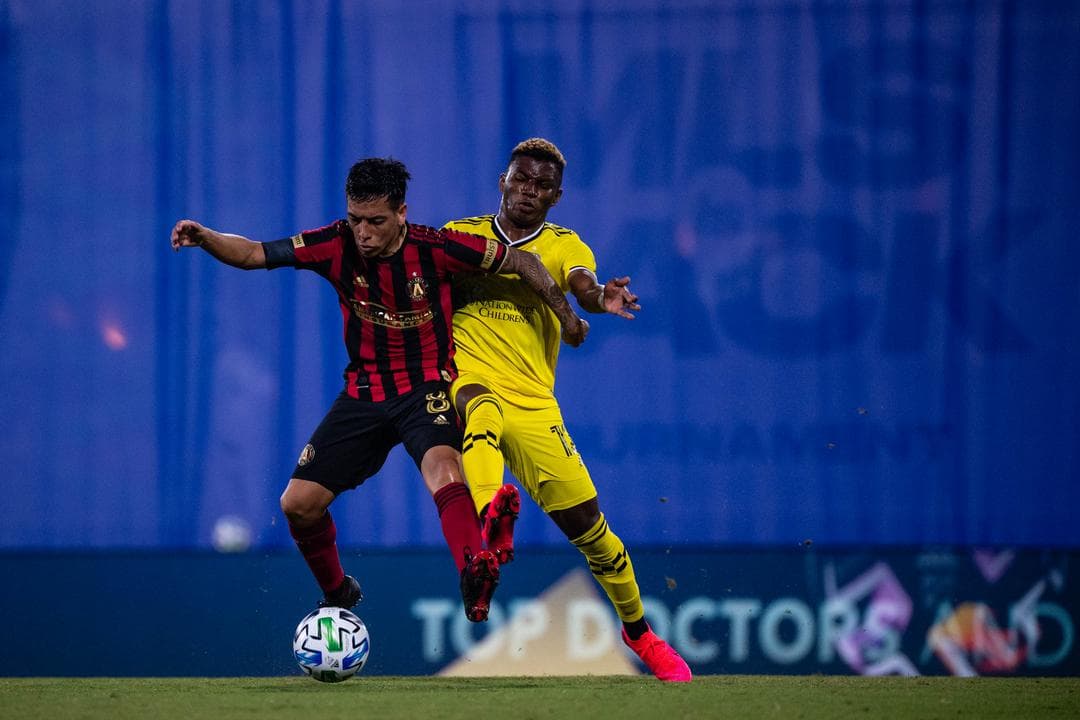 Colombus Crew derrota al Atlanta United en su propia casa y continúa con el paso perfecto en la MLS.