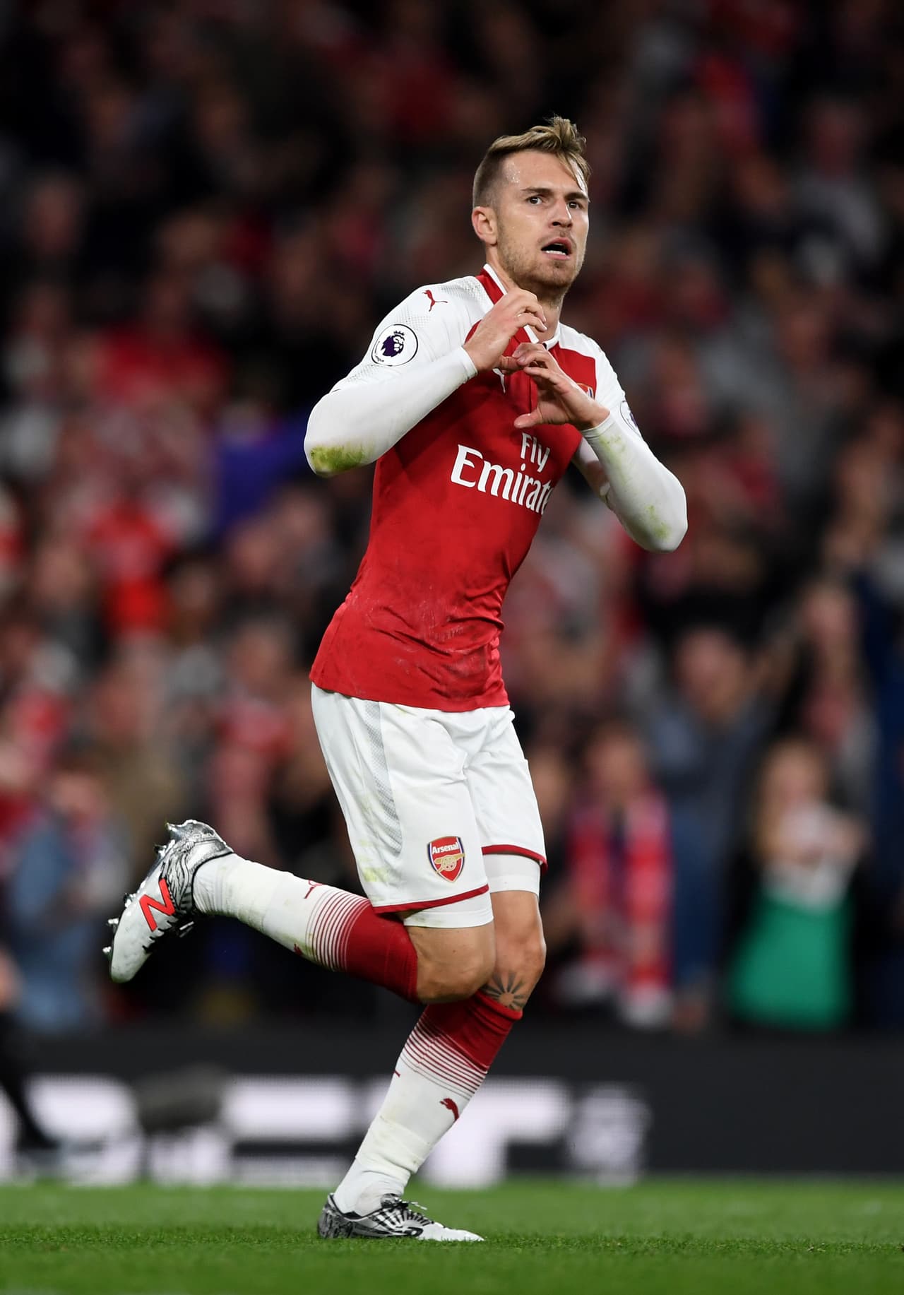 ¿Tiemblan las celebridades? En todo caso, los que temblaban eran los defensas del Leicester.