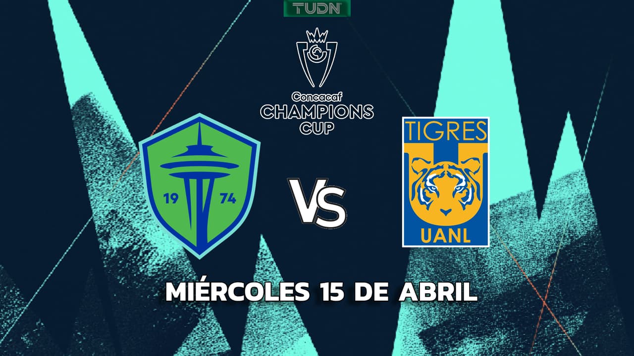 Horario y dónde ver el Seattle vs. Tigres de la Concacaf Champions Cup