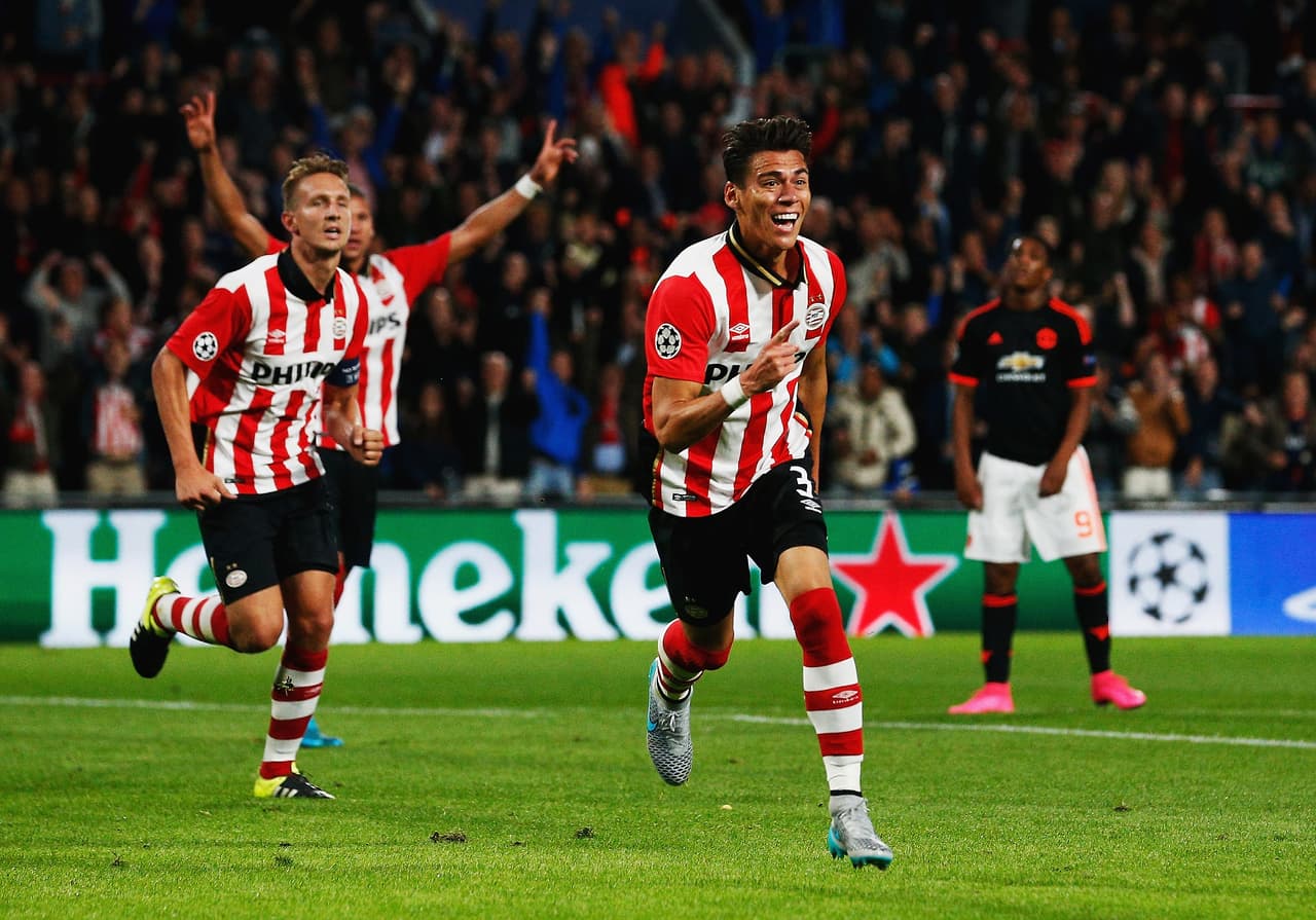 El defensa mexicano Héctor Moreno y su compatriota Guardado tuvieron la mayor cantidad de pases entre compañeros en el partido de ida. La química entre estos será clave ante un Atleti determinado a avanzar a cuartos de final.