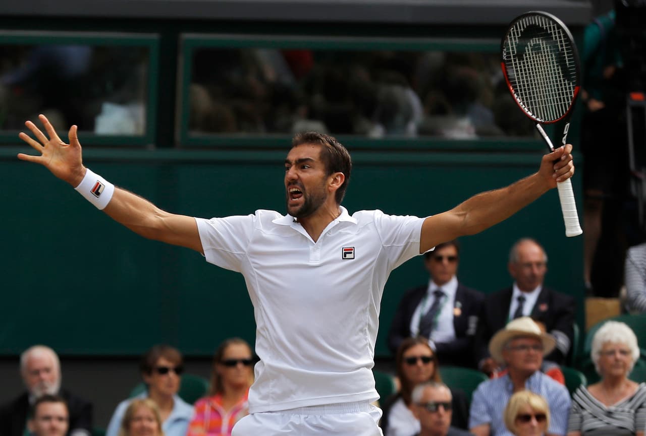 En un vibrante partido en la pista central de Wimbledon, Cilic y Querrey dieron un gran espectáculo por cerca de 3 horas.