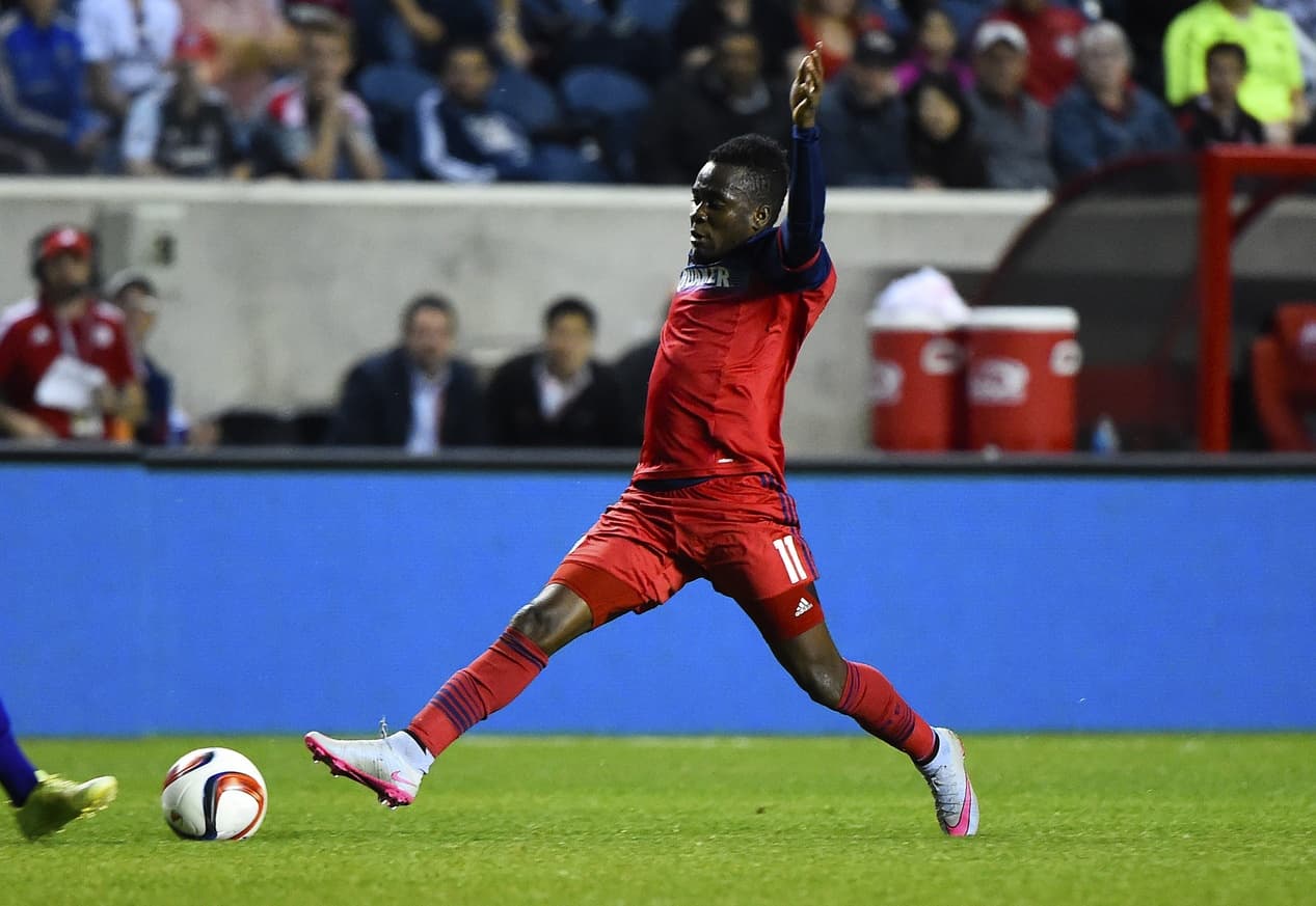 DEL: David Accam (Chicago Fire) | El ghanés fue uno de los mejores en ataque en toda la fecha, demostrando su potencial en ambos partidos que tuvo esta semana.