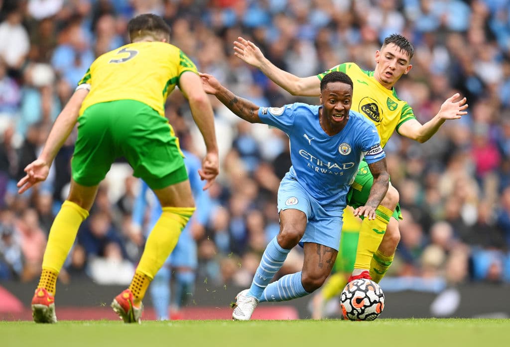 Jack Grealish anotó su primer gol con el Manchester City en la goleada 5-0 de los 'Citizens' sobre el Norwich City.
