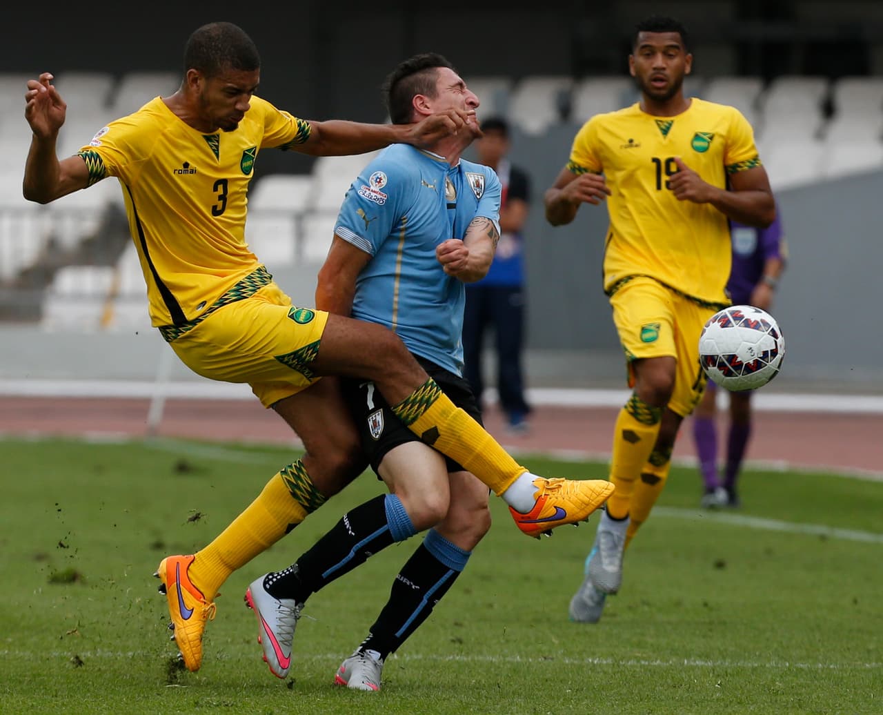 Jamaica mostró poca calidad, pero mucho ímpetu.