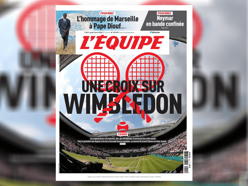 Así es como las portadas de revistas y periódicos viven esta época del coronavirus, un mundo sin deporte es impensable.