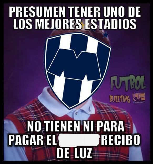 La luz se fue en el nuevo estadio de Rayados y las burlas con memes no se hicieron esperar en las redes sociales
