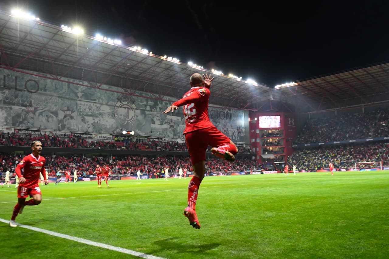 Toluca y América protagonizaron un partido vibrante en la Jornada 2 del Clausura 2023 que terminó en empate 2-2 en el Estadio Nemesio Diez.